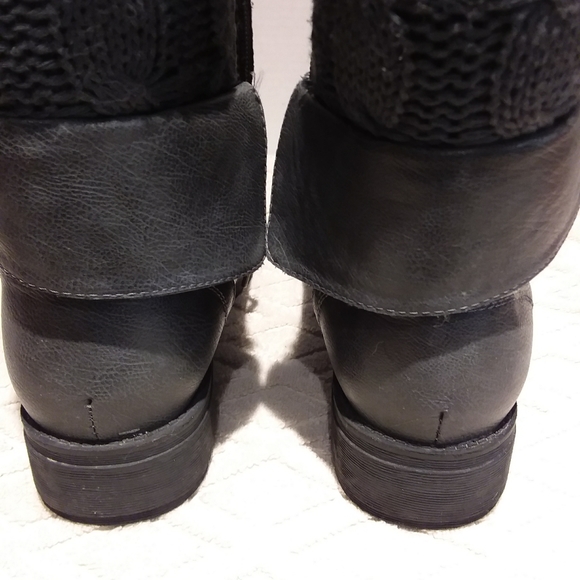 ⬇️Additionelle wide width moto boots -knit… - Picture 7 of 10